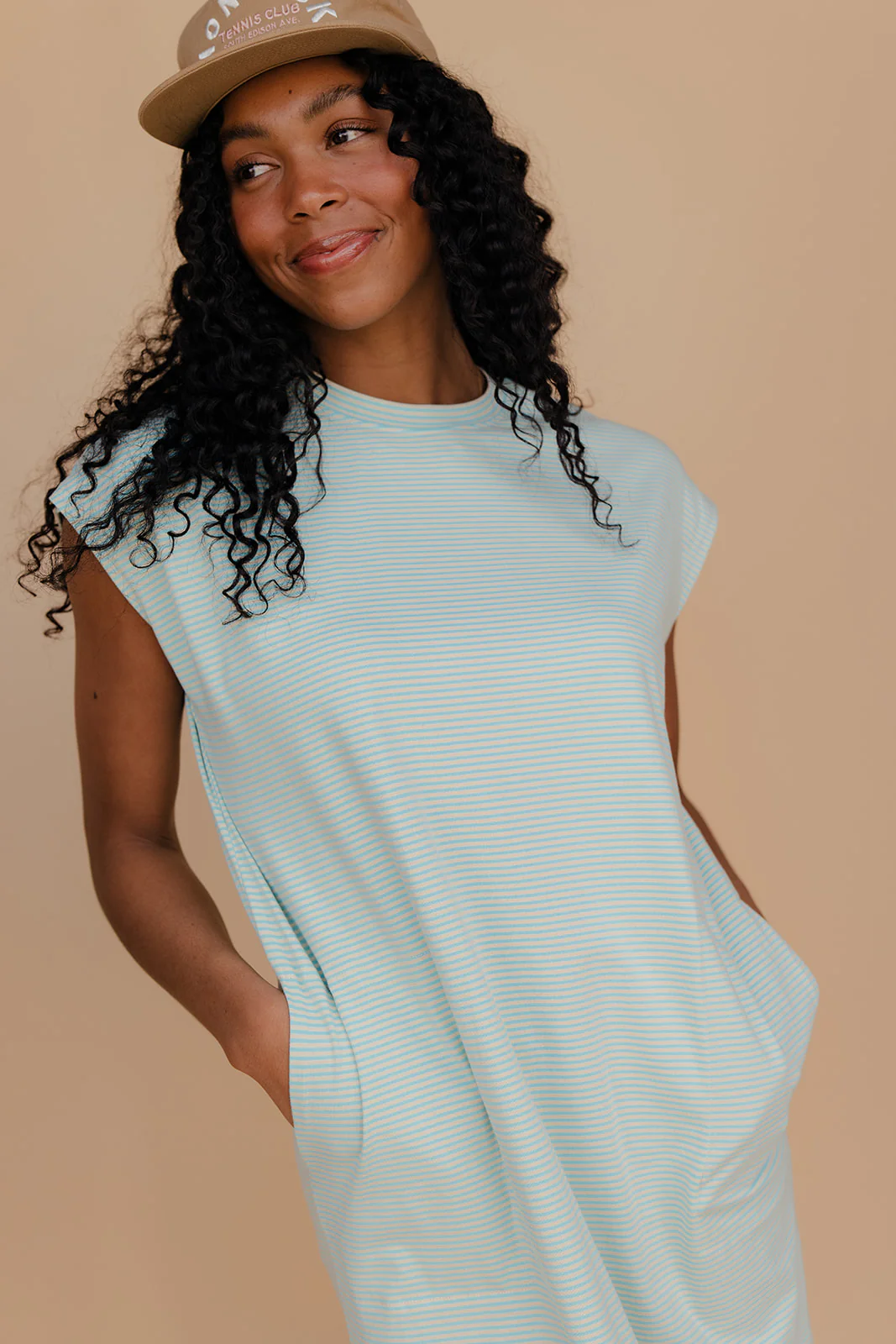 Easy Breeze Stripe Dress - Image 2