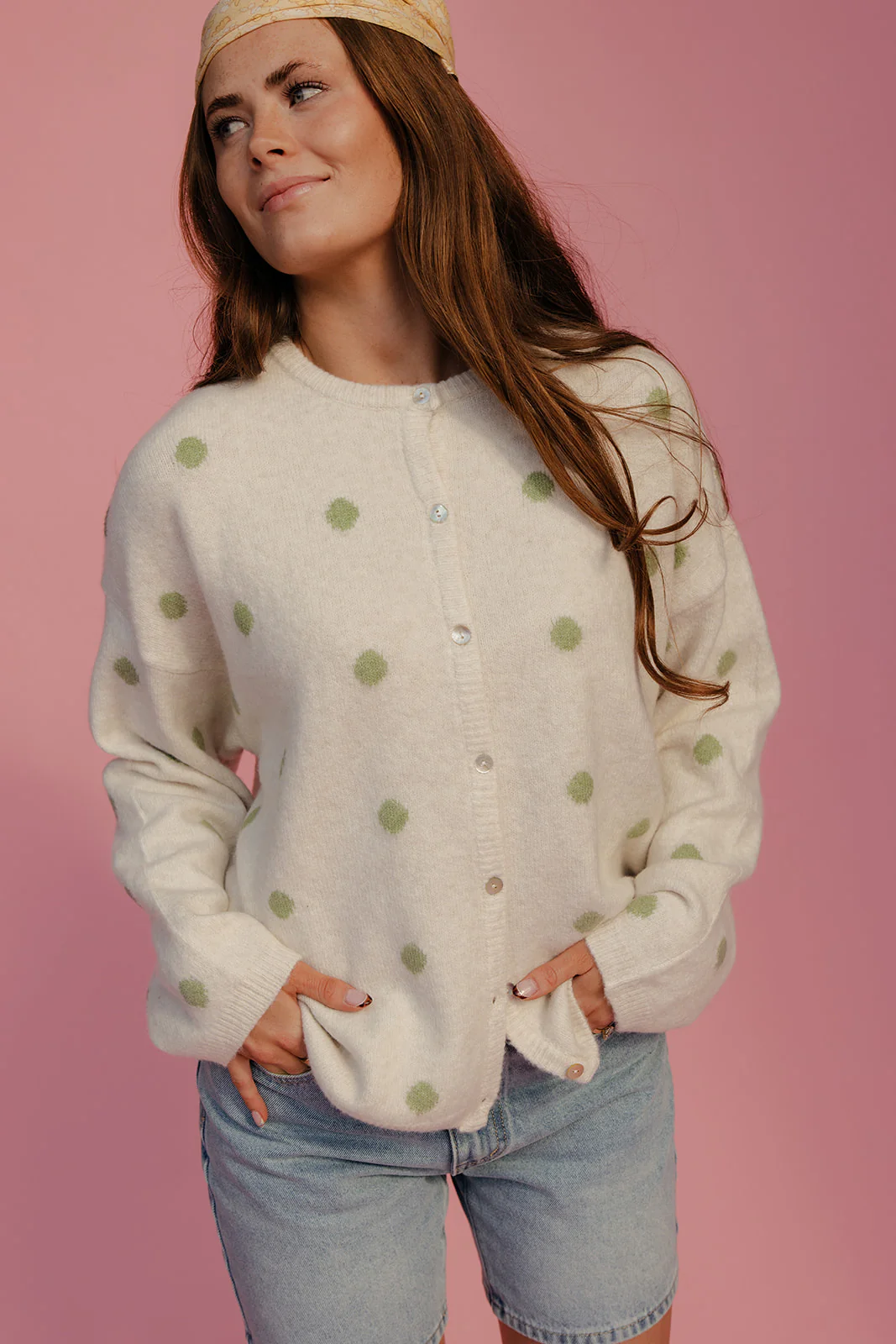 Emily Elizabeth Dot Cardigan - Image 6