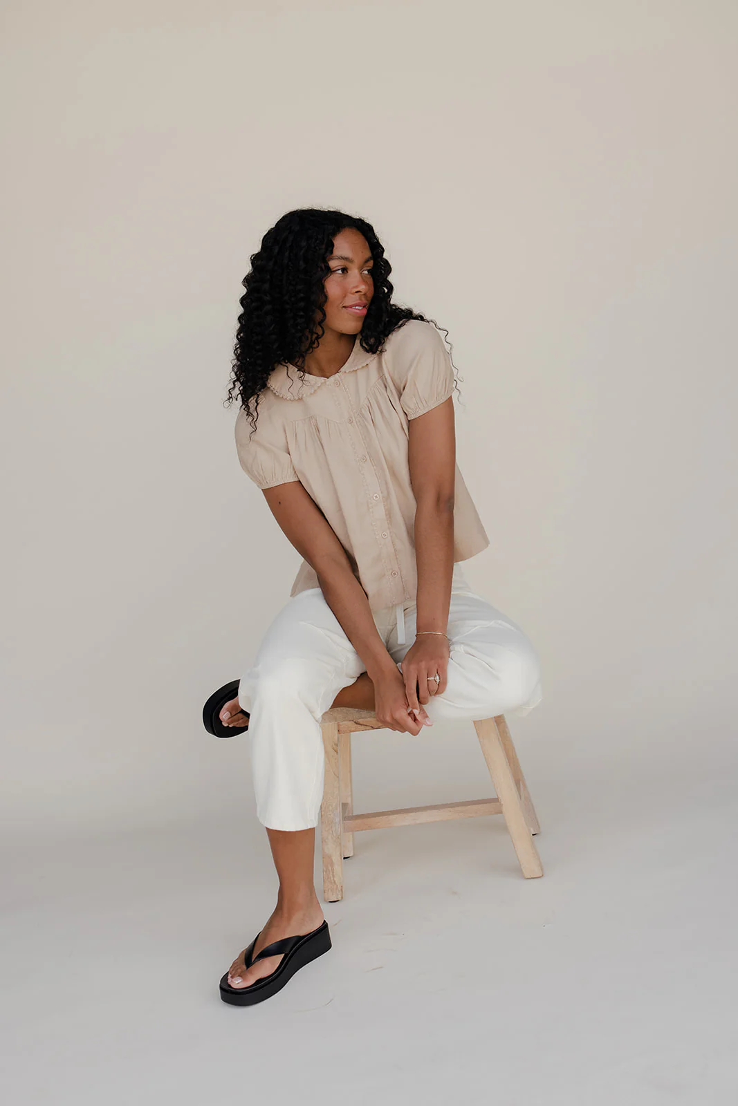 Estella Collared Blouse - Image 5