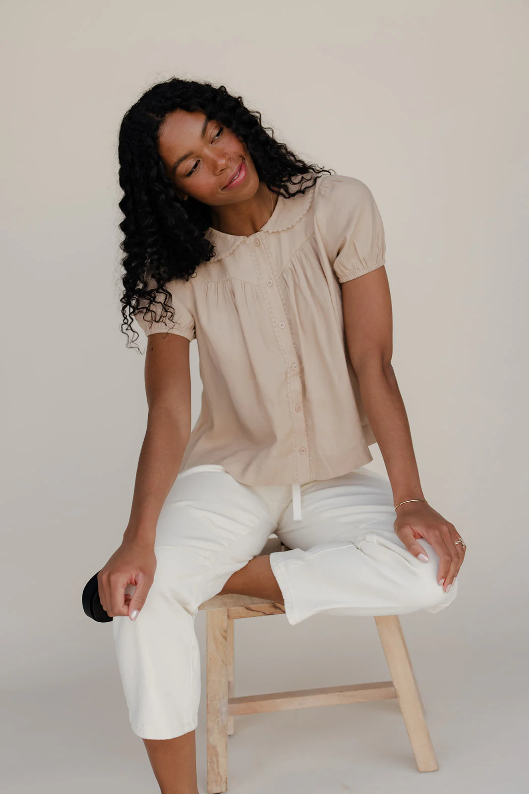 Estella Collared Blouse - Image 6