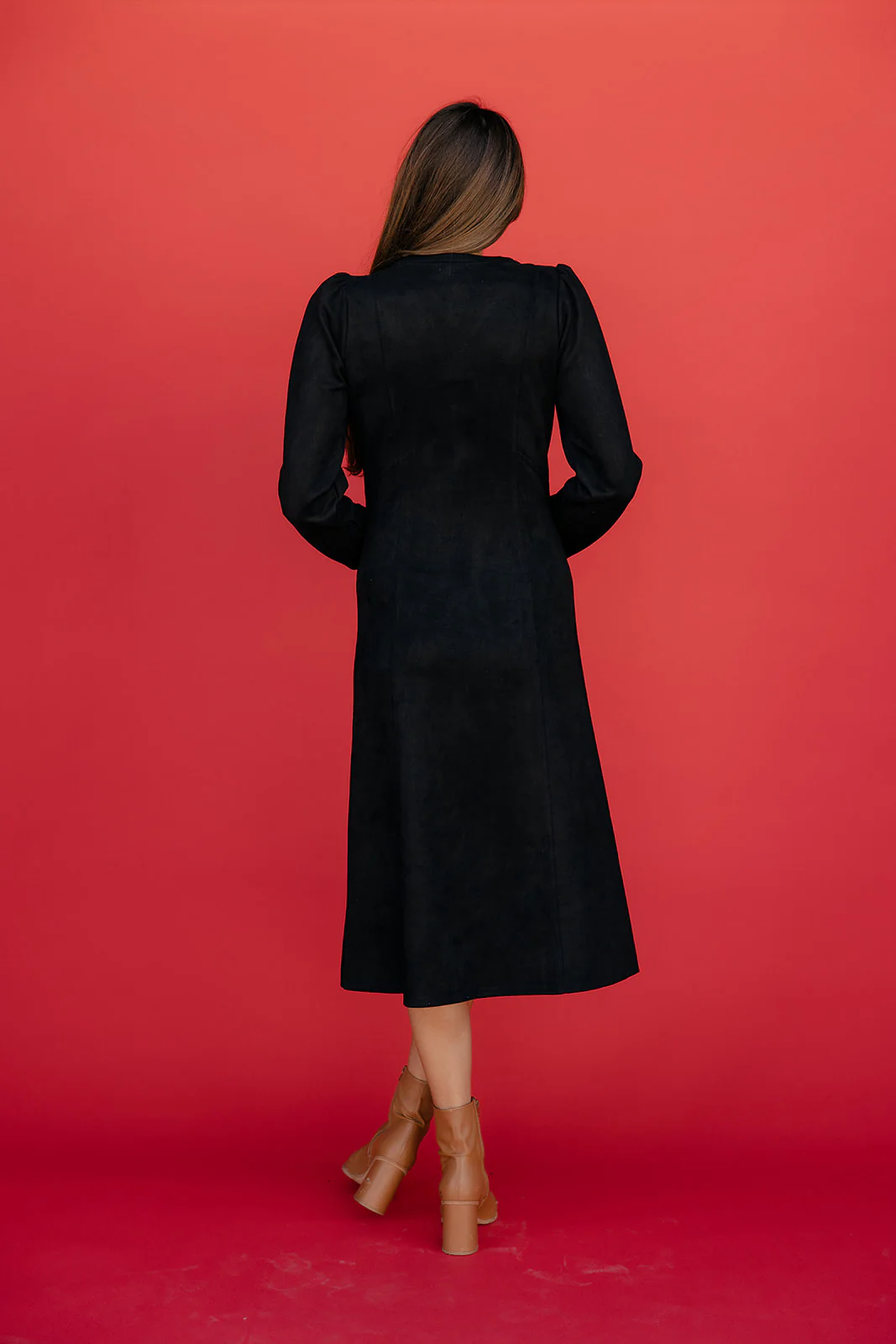 Evelyn Button Dress - Image 11