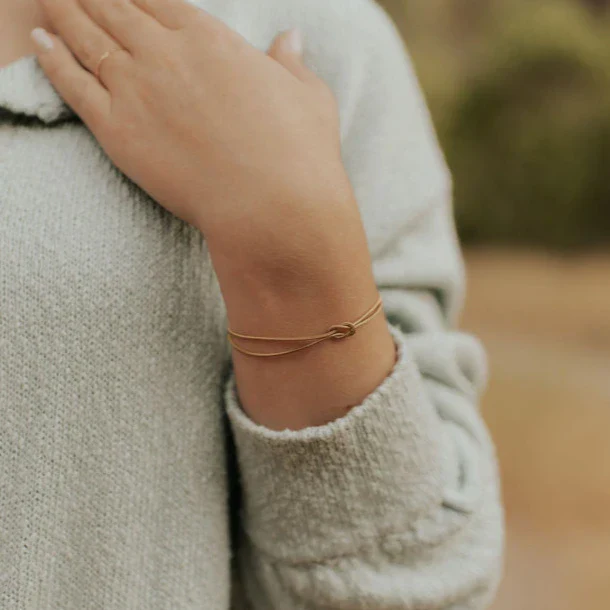 Evelyn Infinity Knot Bracelet - Image 4