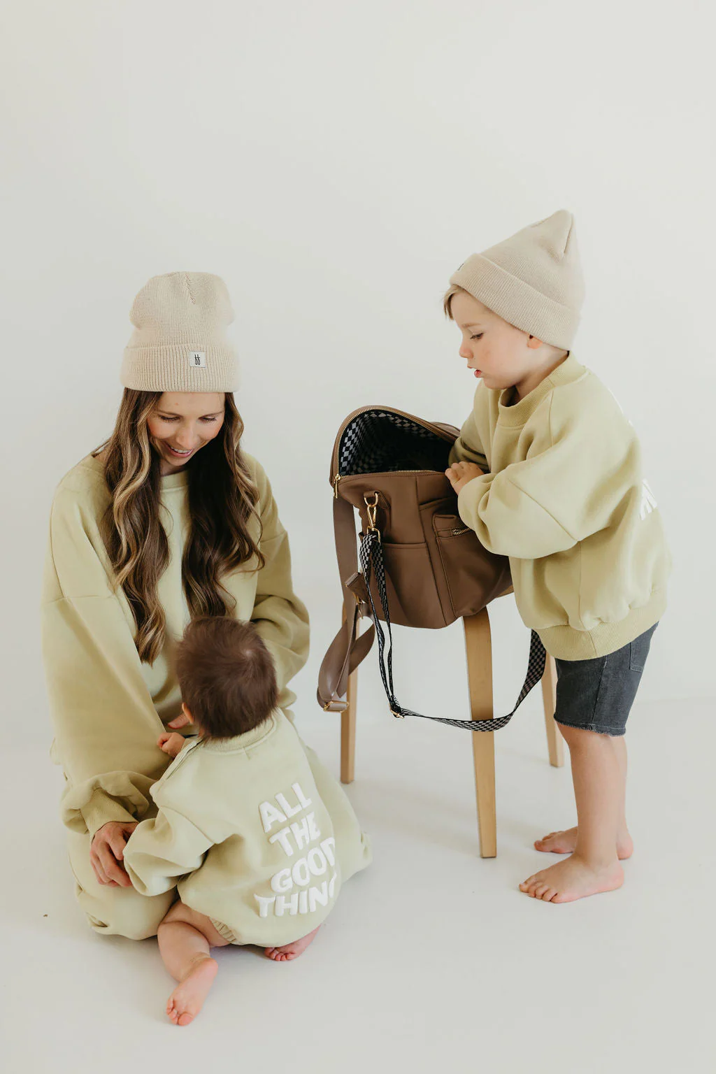 ff Diaper Bag | Taupe - Image 10