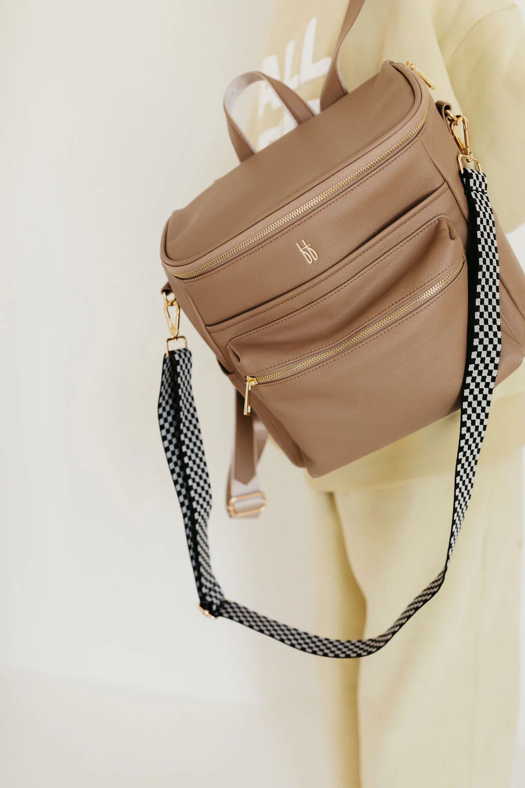 ff Diaper Bag | Taupe - Image 18