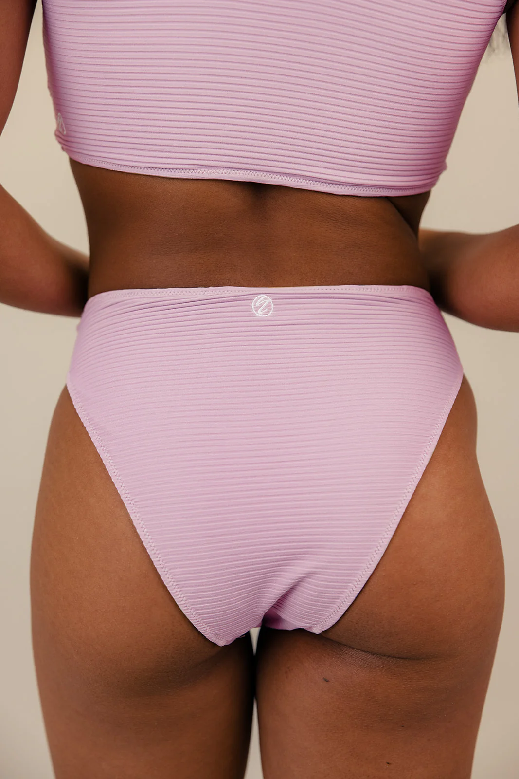 Flat Rib Saltwater Reversible High Leg Bottom - Image 11