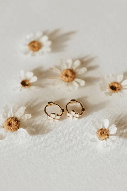 Flower Mini Hoops - Image 5