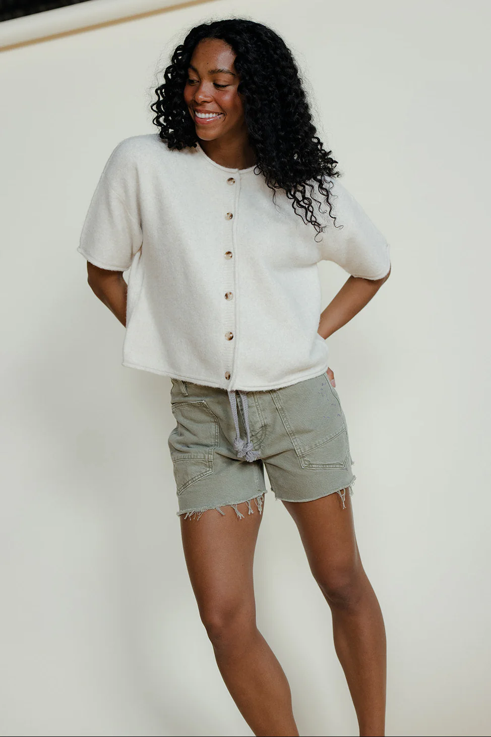 Foundations Short Sleeve Cardigan