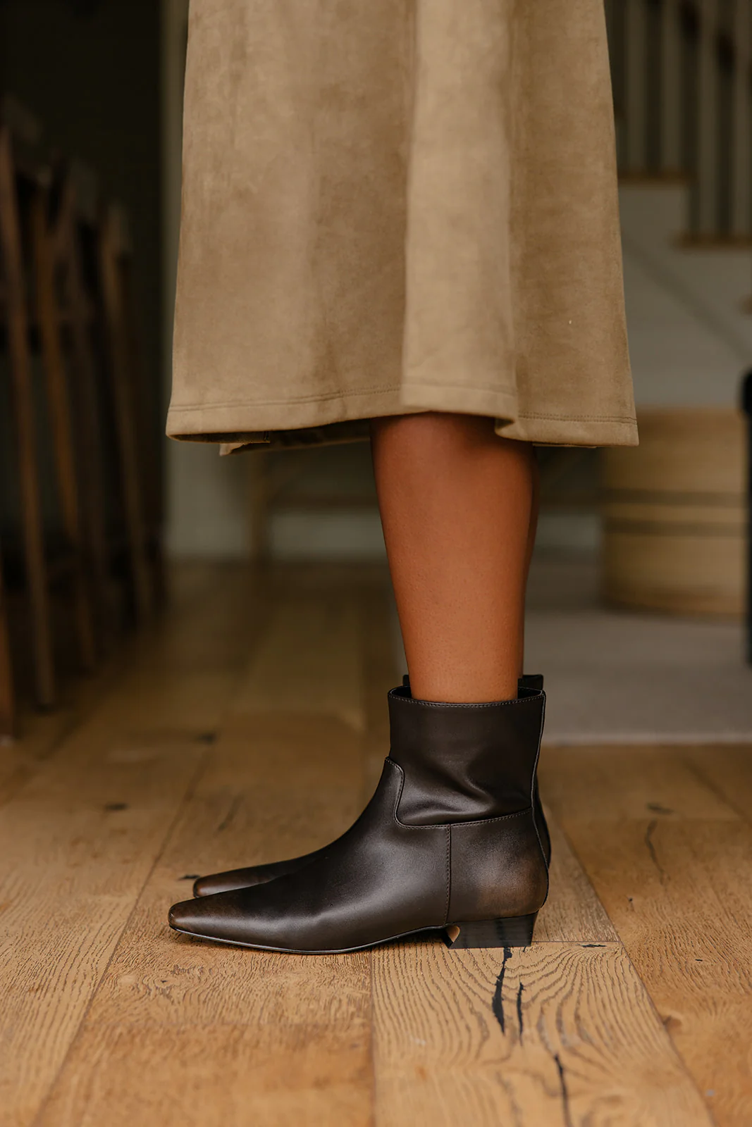 Free People Easy Does It Vegan Ankle Boots - Image 6