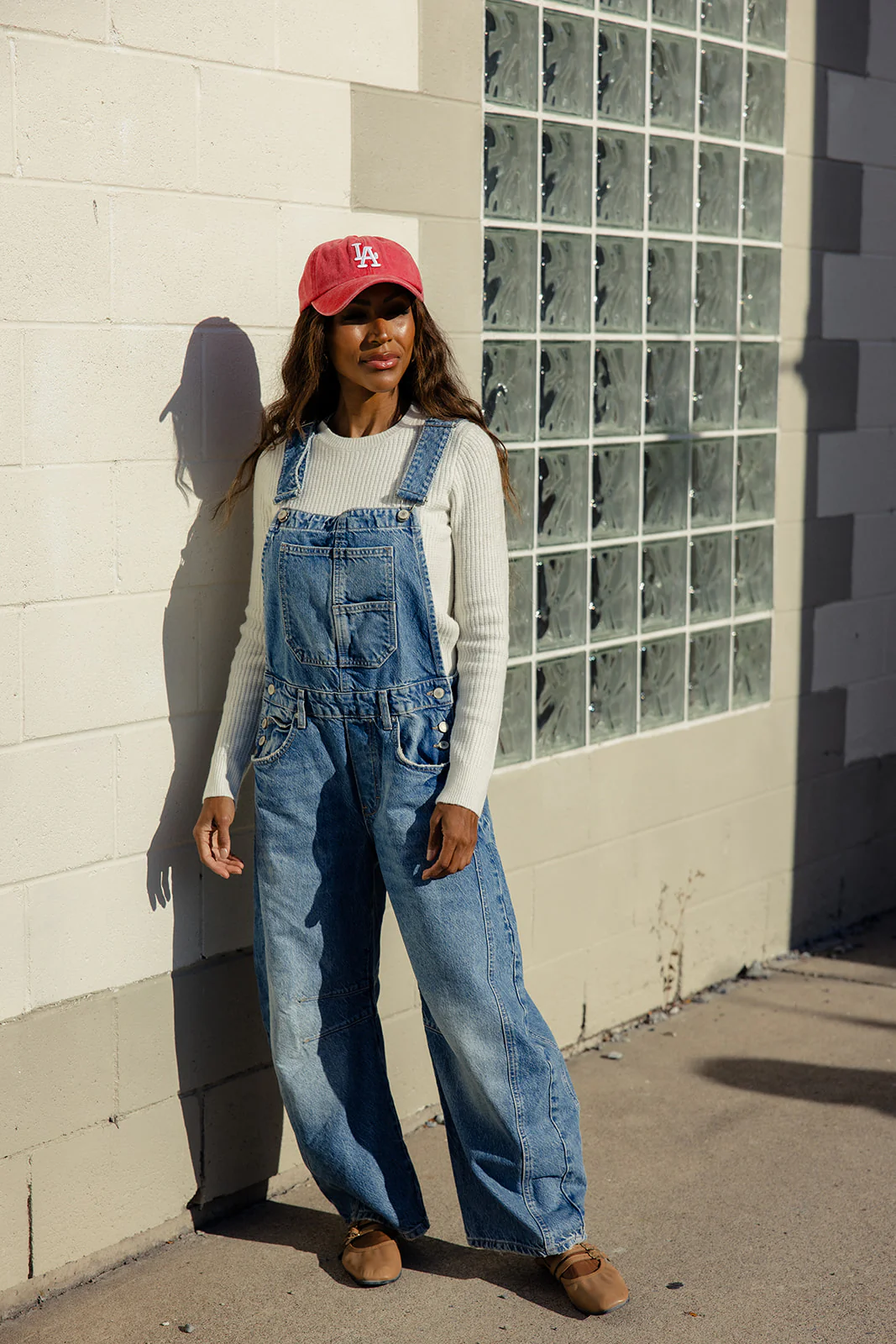 Free People Good Luck Barrel Overalls - Image 16