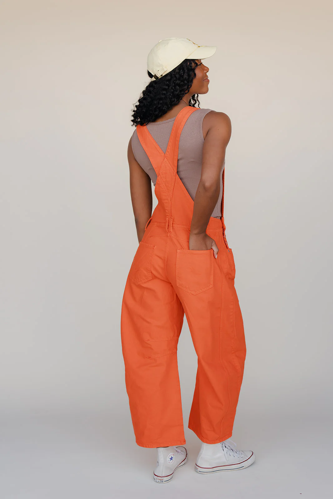 Free People Good Luck Barrel Overalls - Image 3