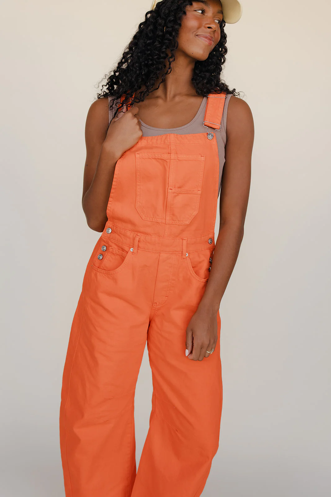 Free People Good Luck Barrel Overalls - Image 4