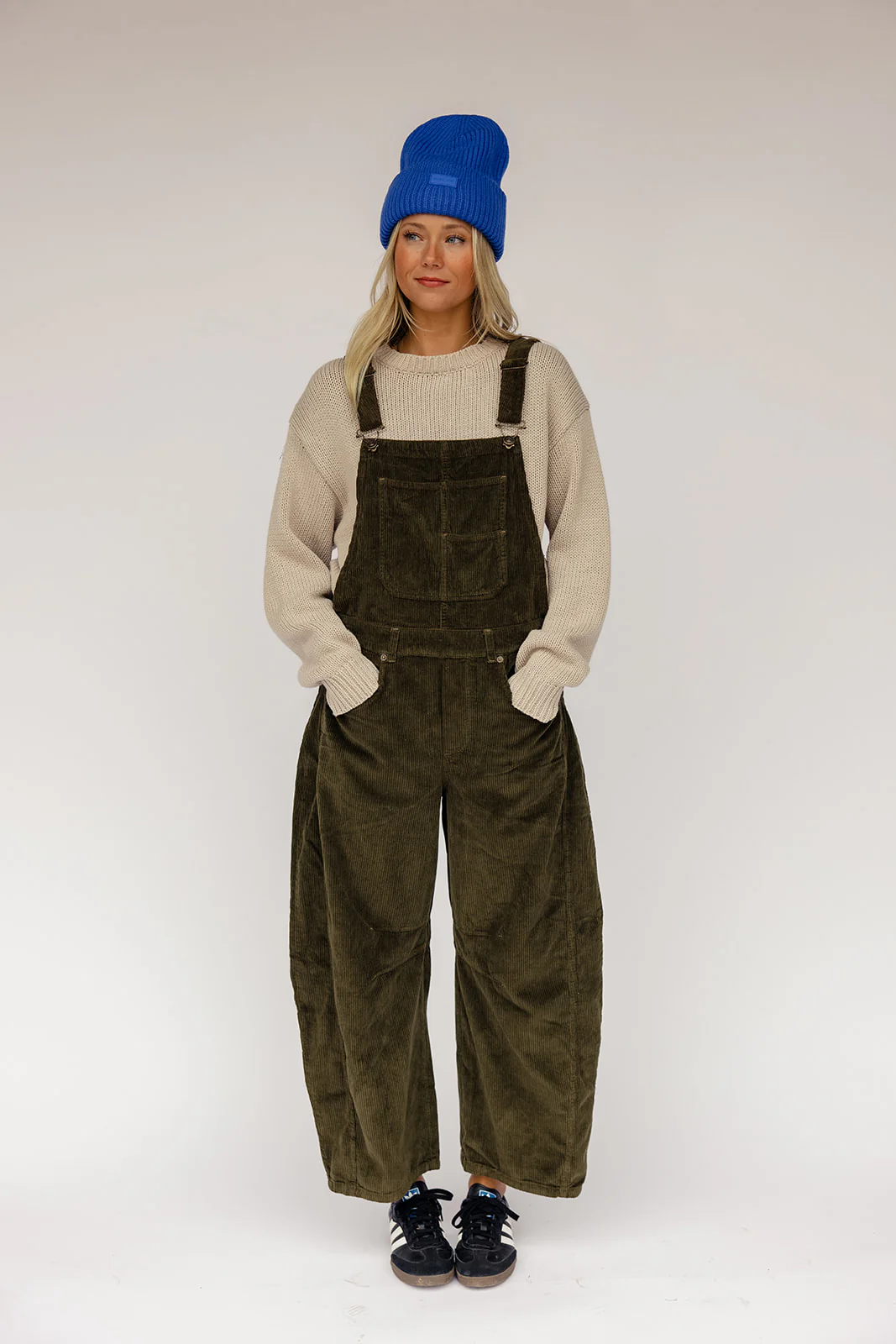 Free People Good Luck Cord Overall - Image 3