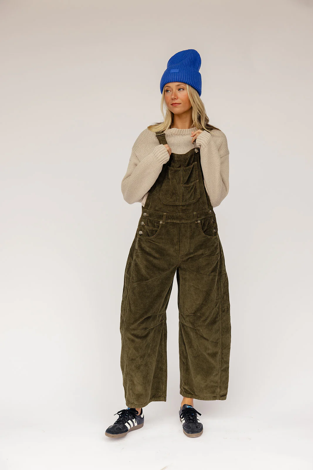 Free People Good Luck Cord Overall - Image 6