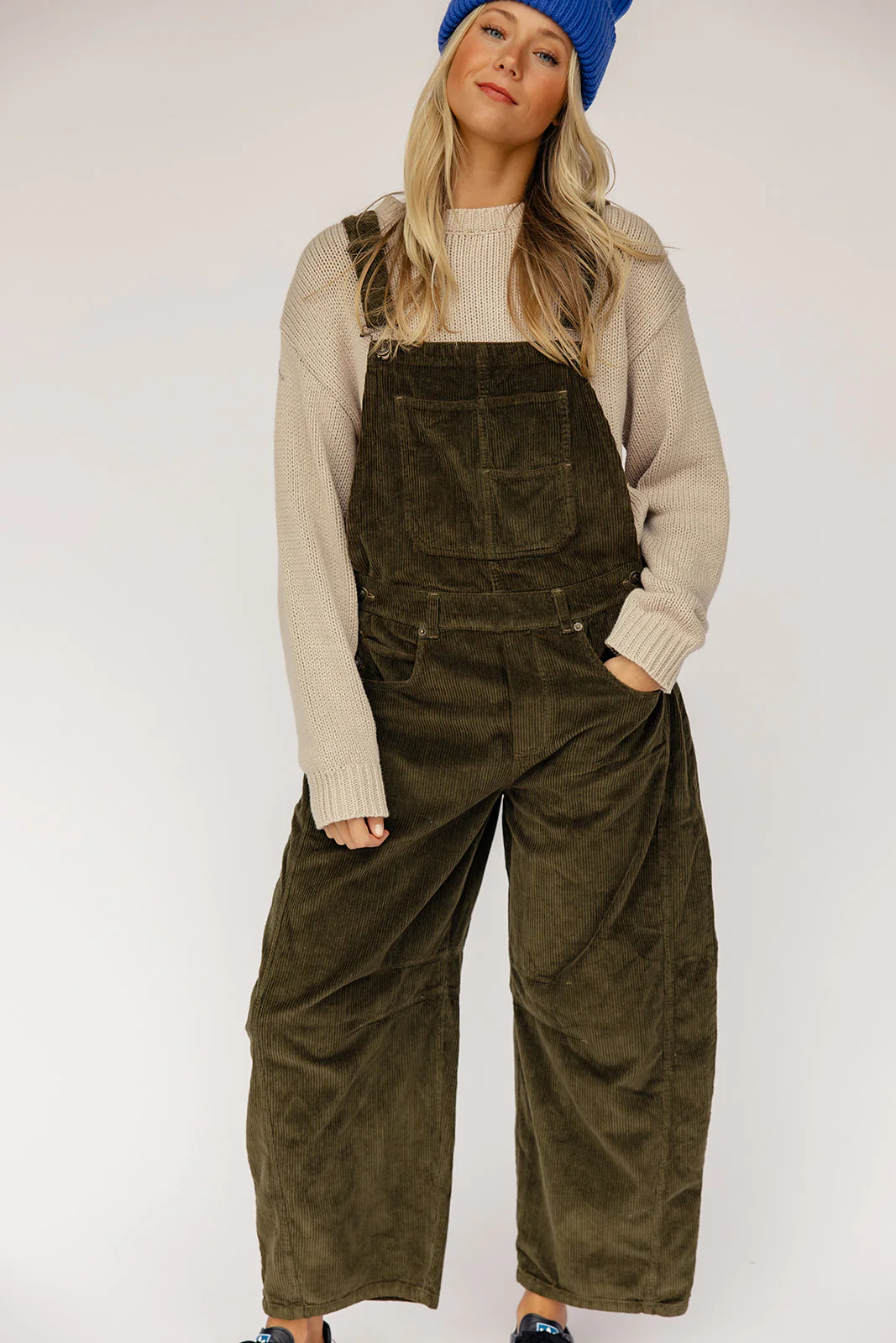Free People Good Luck Cord Overall - Image 8