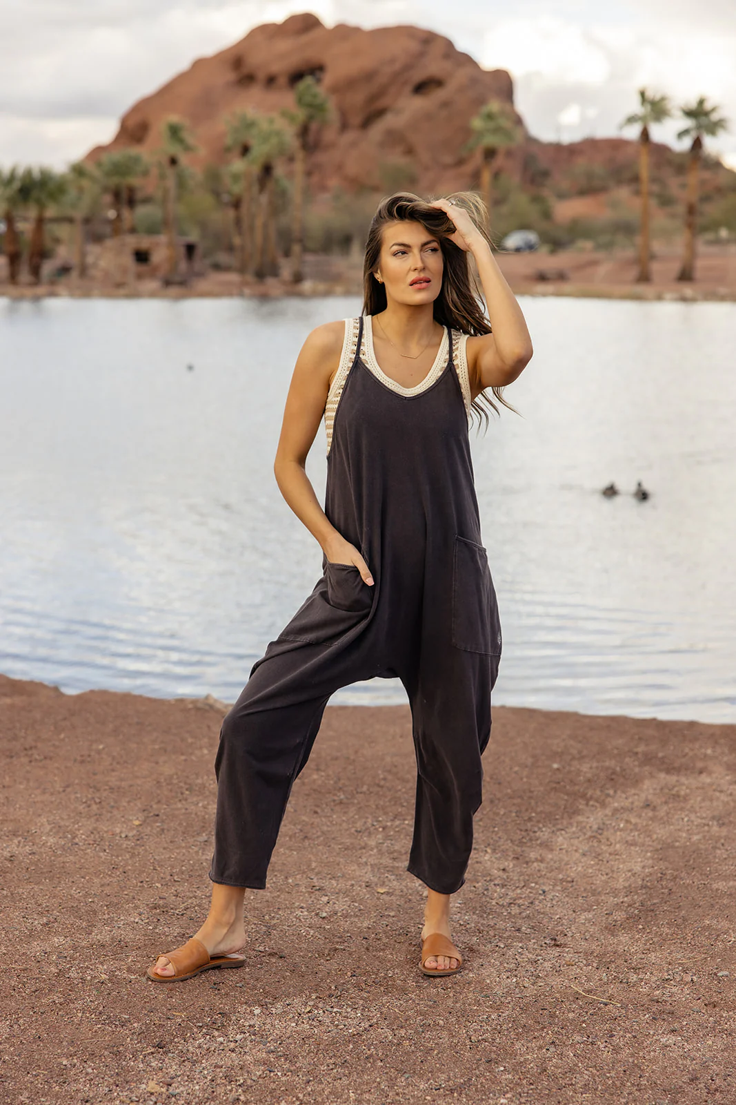Free People Hot Shot Onesie - Image 16