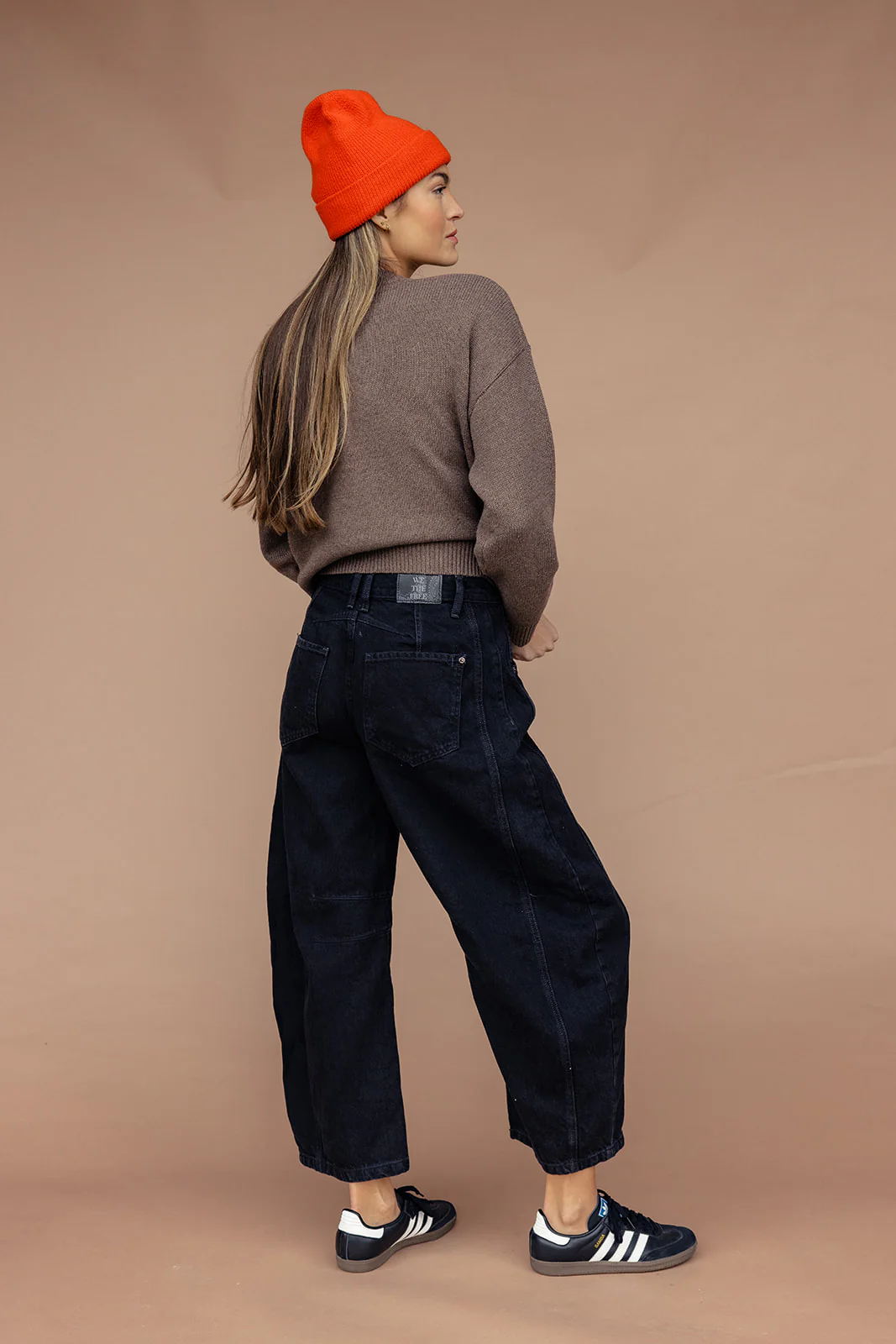 Free People Good Luck Mid Rise Barrel Jeans - Image 10