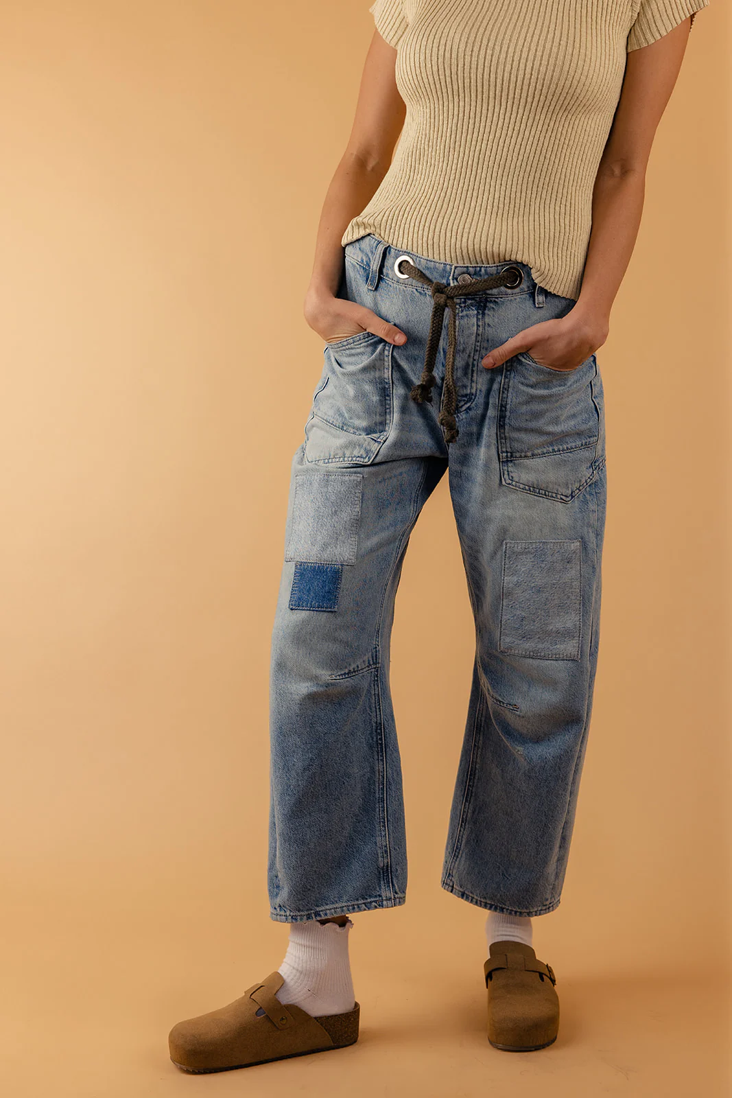 Free People Moxie Low Slung Jeans - Image 8