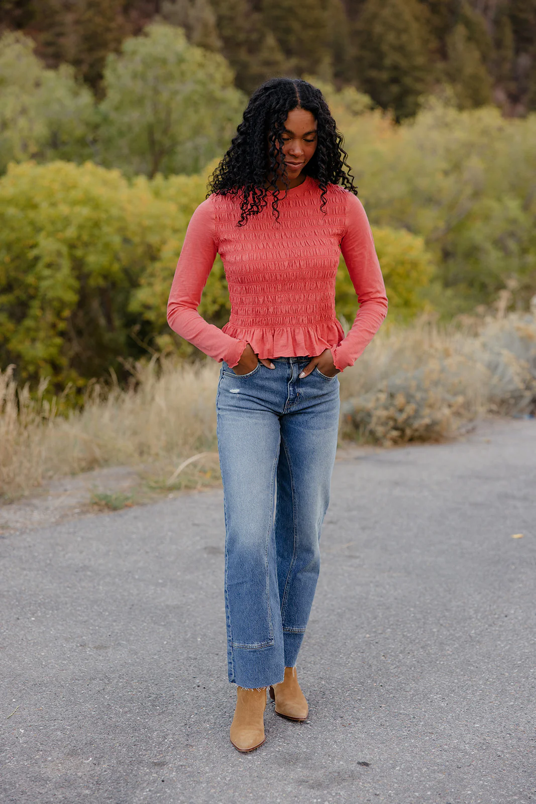 Free People Risk Taker Mid Rise Straight Jeans - Image 37