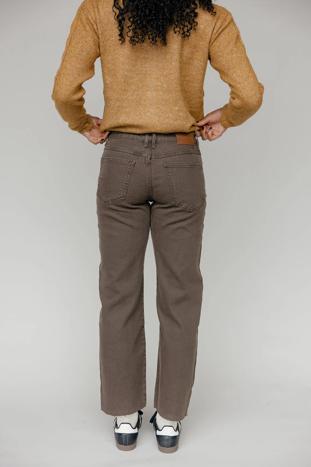Free People Risk Taker Mid Rise Straight Jeans - Image 4