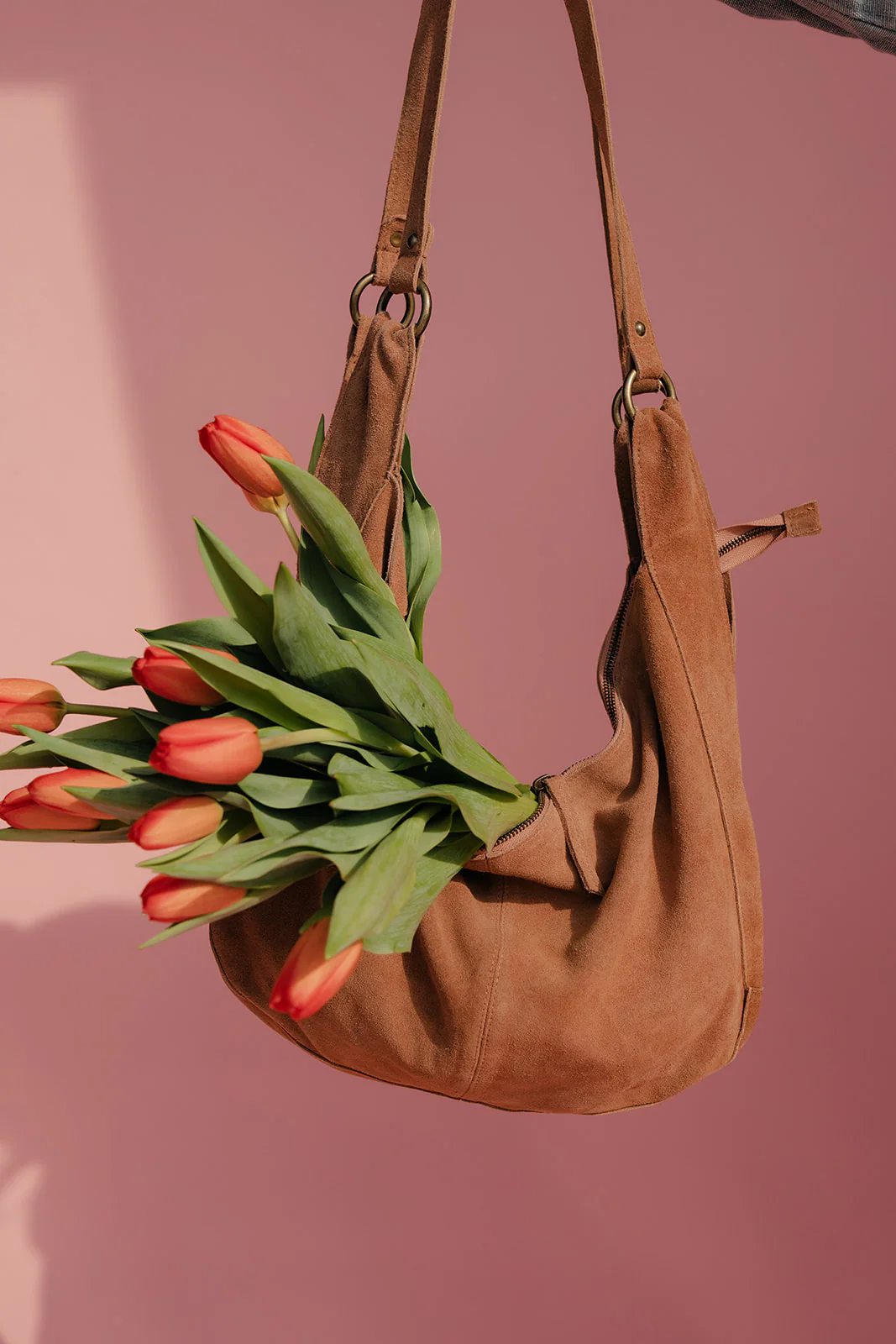 Free People Roma Suede Tote - Image 5