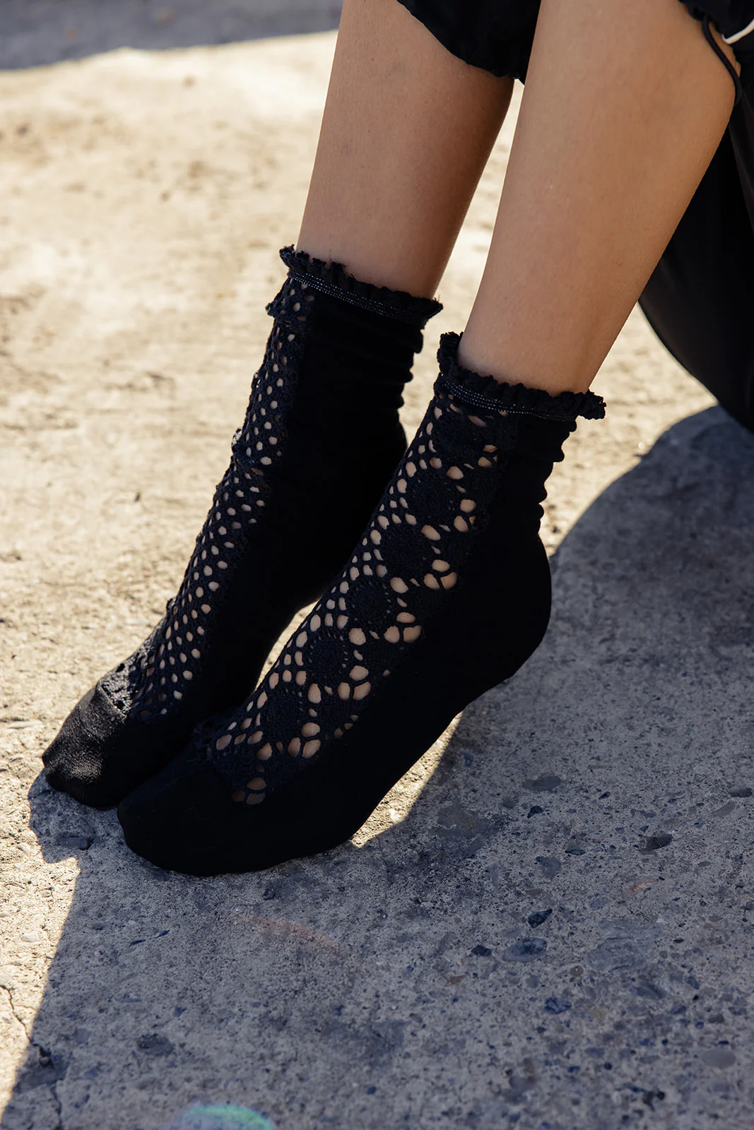 Free People Rubies Crochet Socks - Image 3