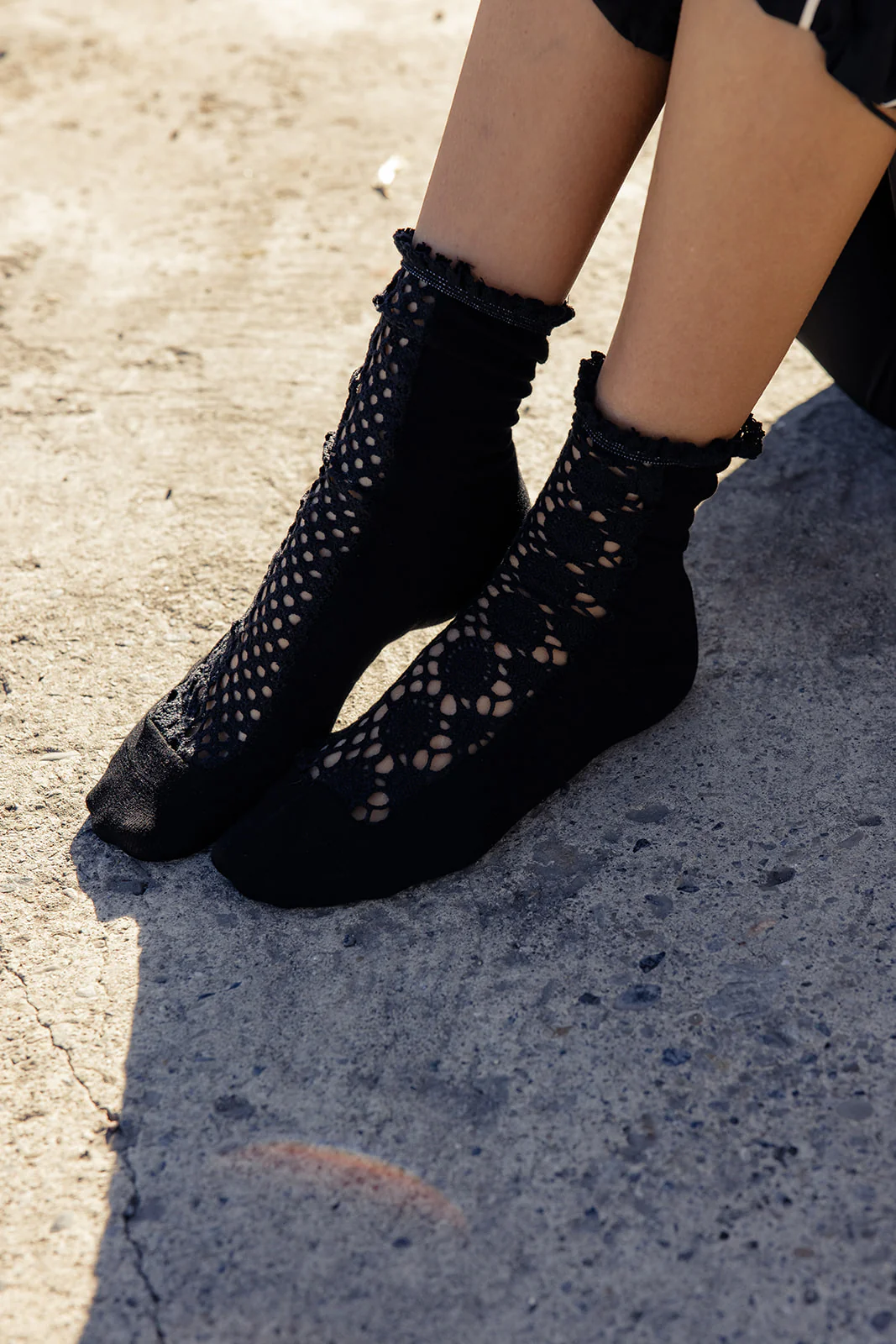 Free People Rubies Crochet Socks - Image 4