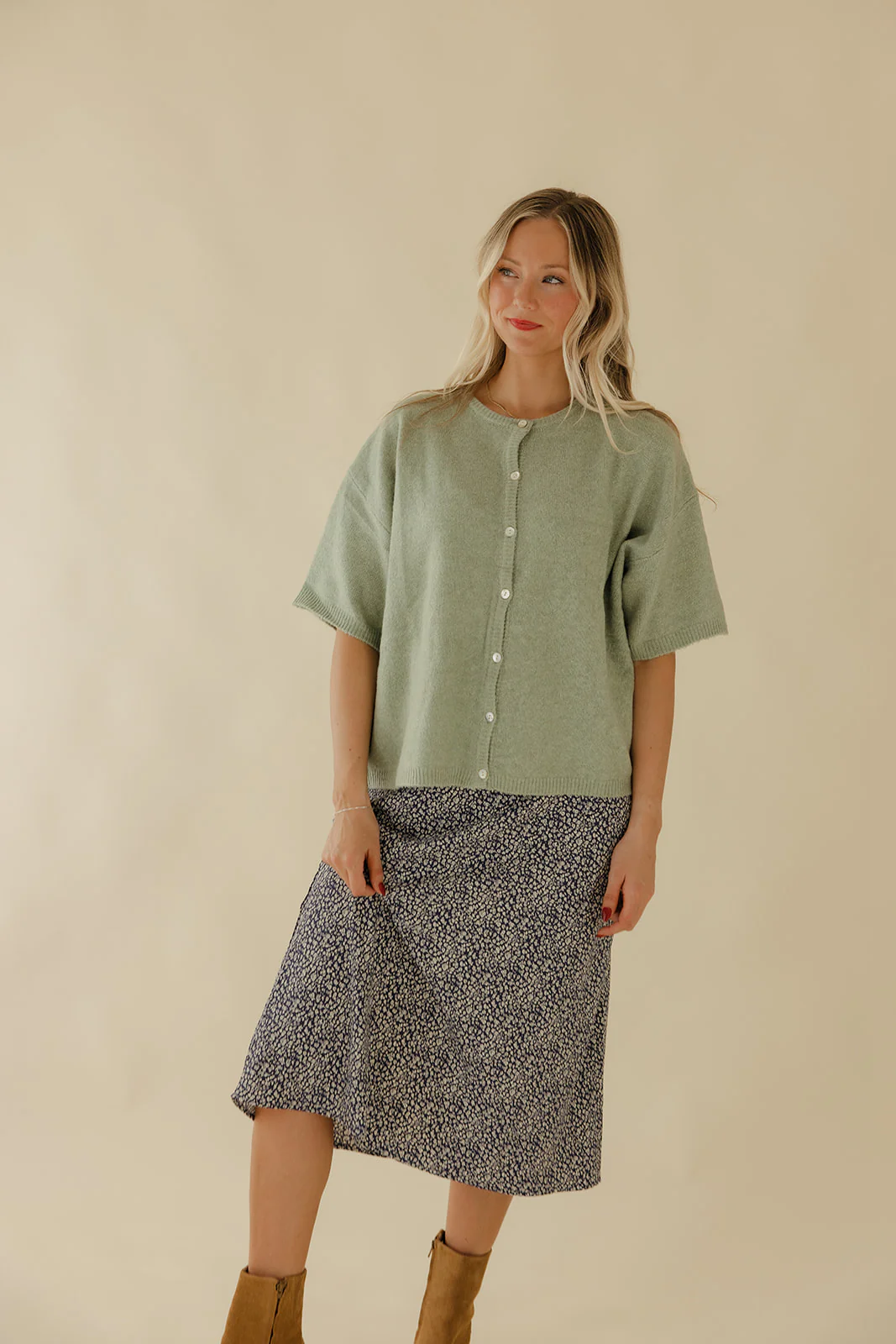 Garden Gate Short Sleeve Cardi - Image 5