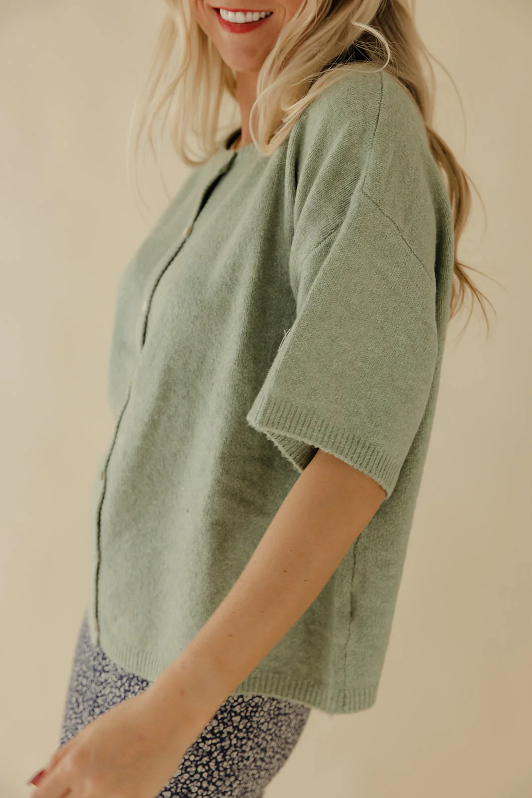 Garden Gate Short Sleeve Cardi - Image 7