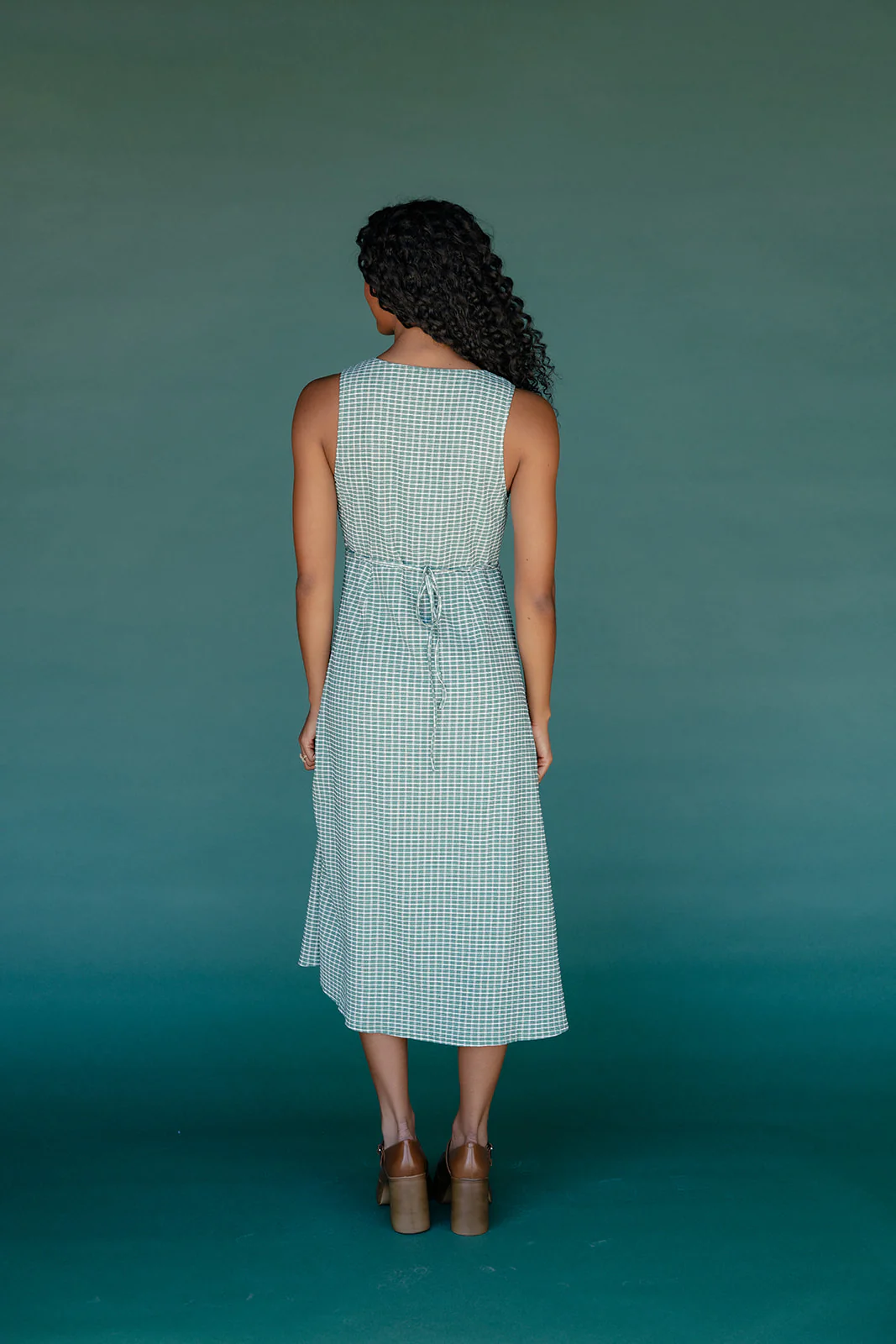 Gingham Grove Tank Dress - Image 8
