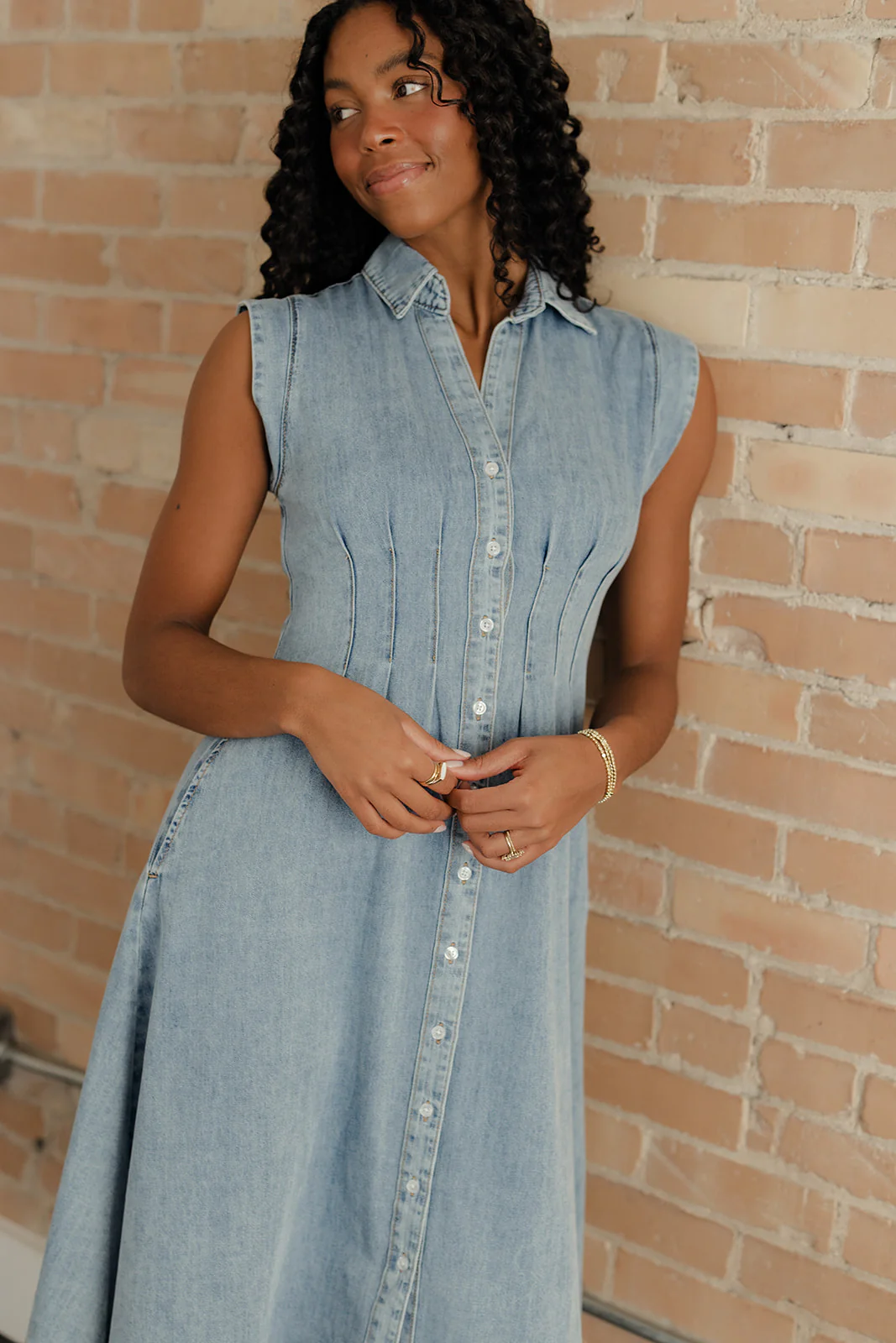 Go Anywhere Denim Dress - Image 8
