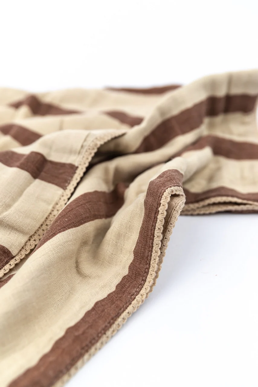 Go With the Flow Muslin Baby Blanket - Image 6