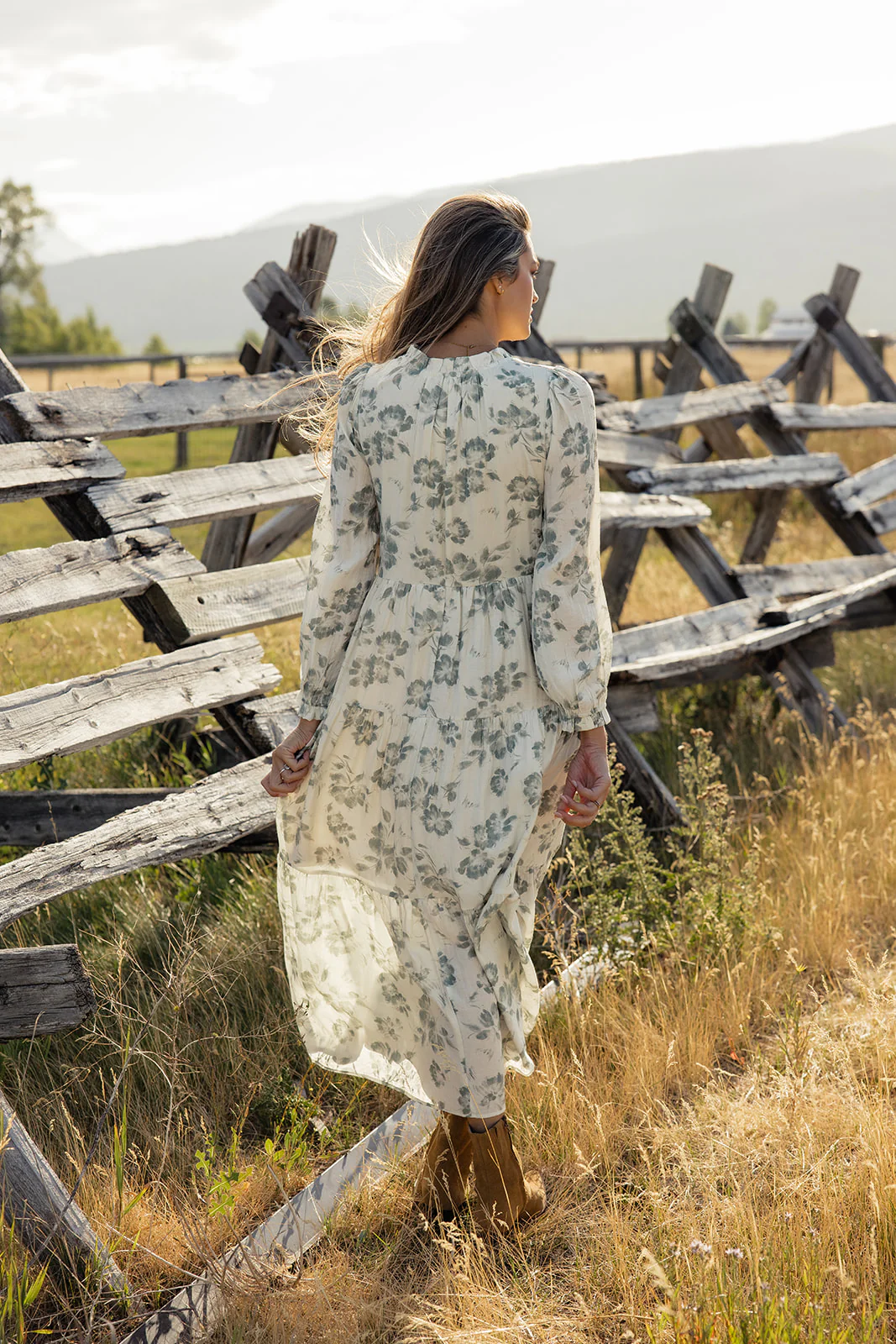 Guiding Us Home Floral Midi - Image 15