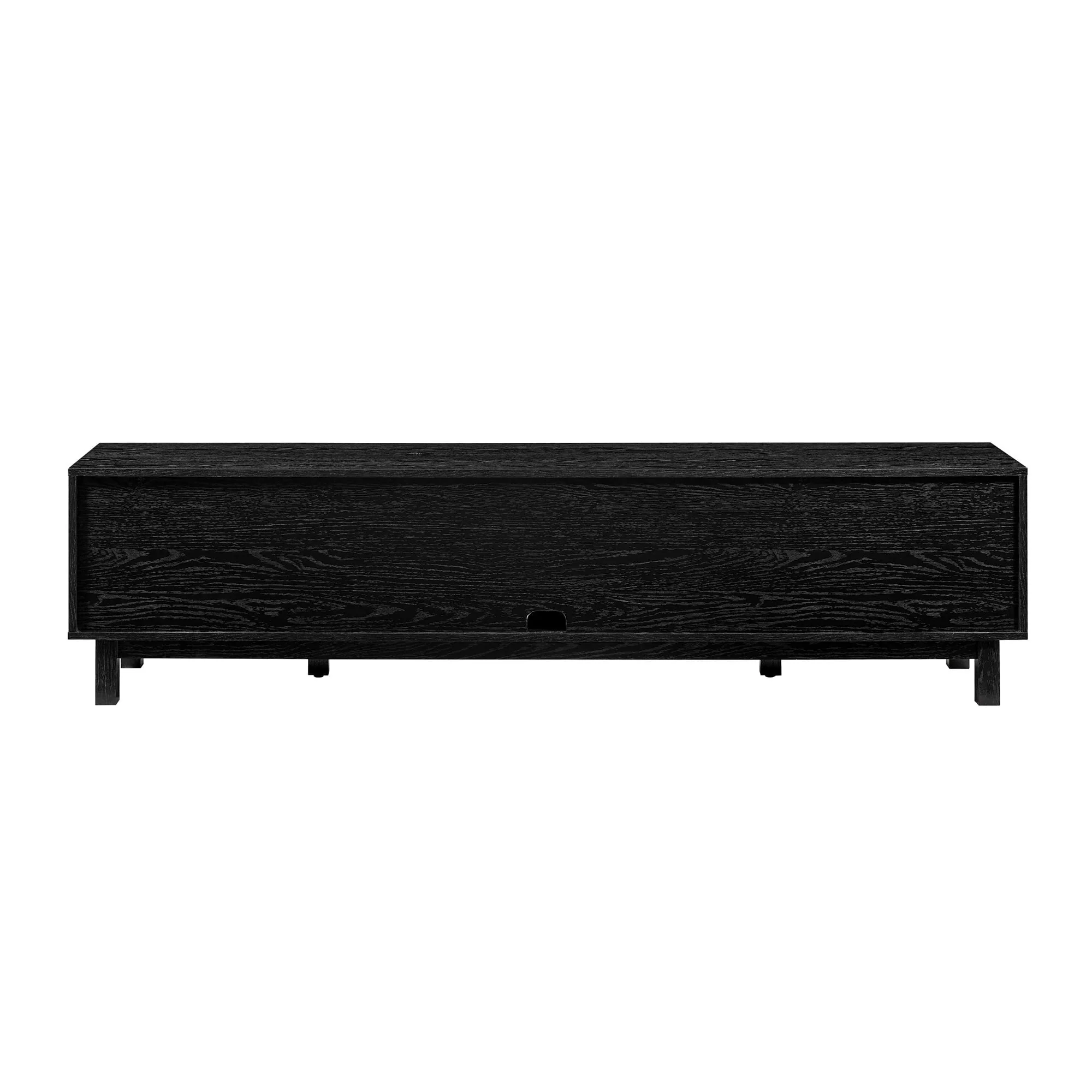 Hamkke Boho 2-Door Faux Rattan TV Stand - Image 10
