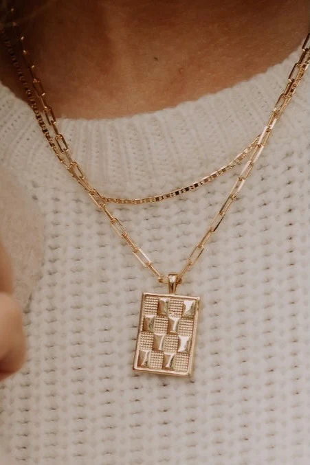 Hannah Gold Filled Mariner Necklace - Image 3