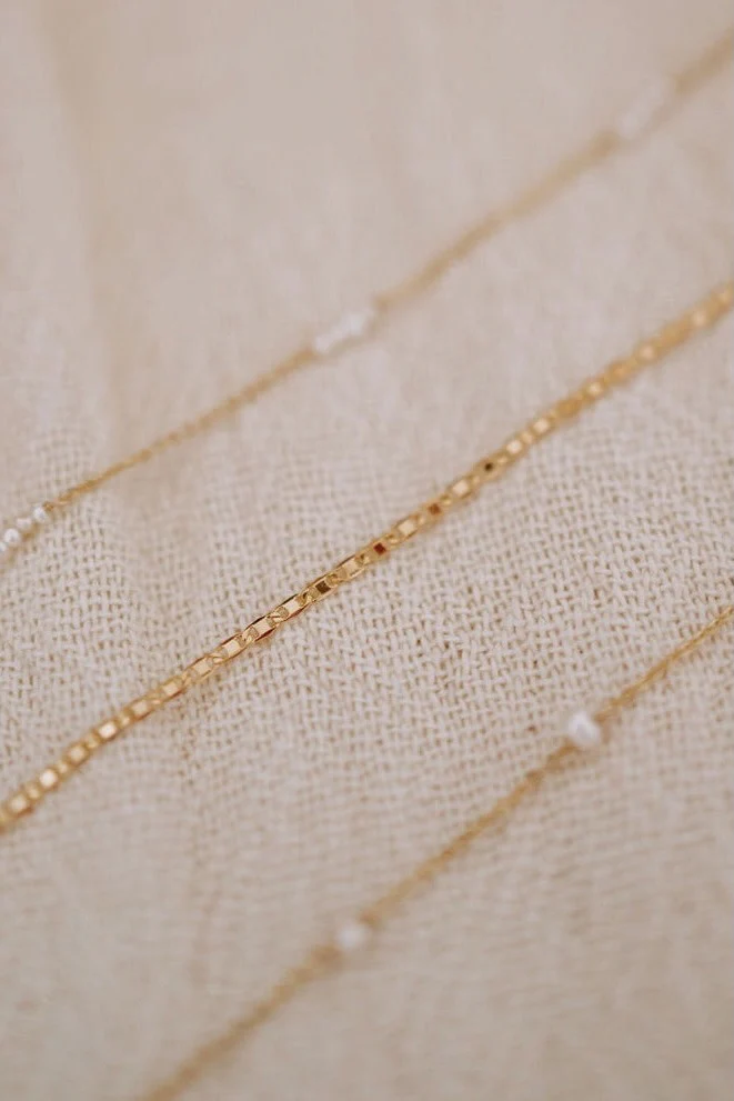 Hannah Gold Filled Mariner Necklace - Image 4