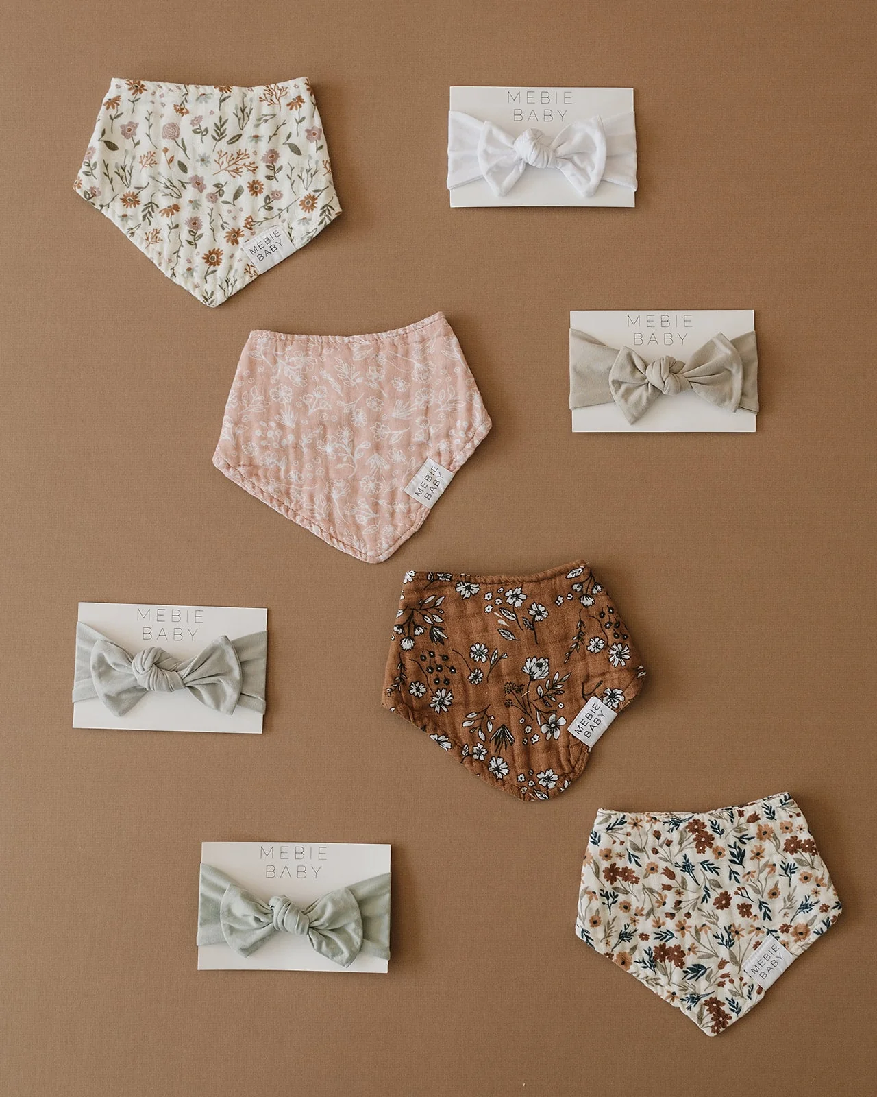 Harvest Floral Muslin Bib - Image 2