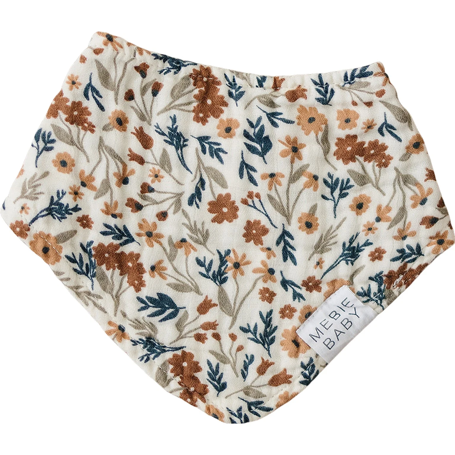 Harvest Floral Muslin Bib - Image 3