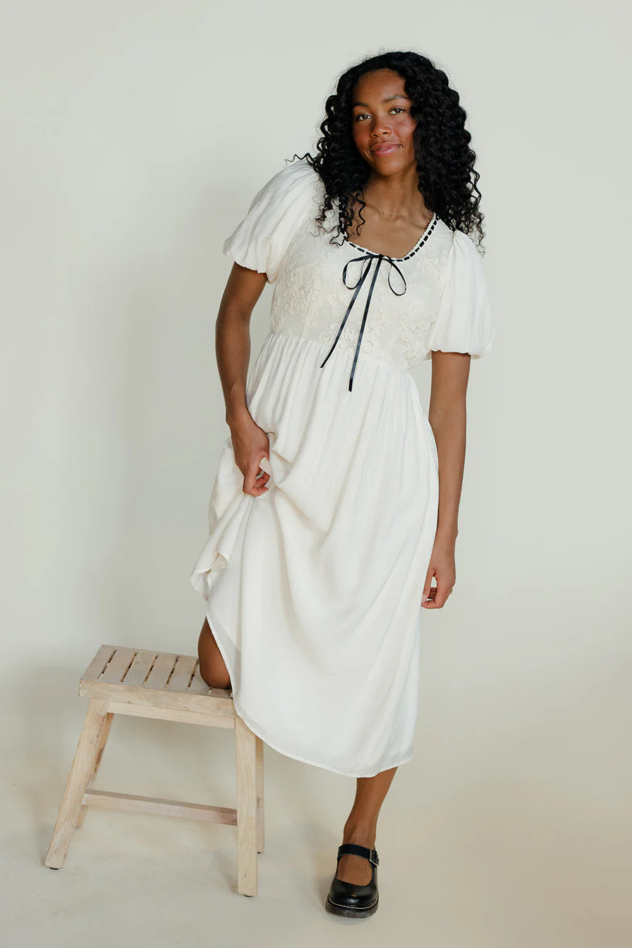 Homespun Honey Tie Dress