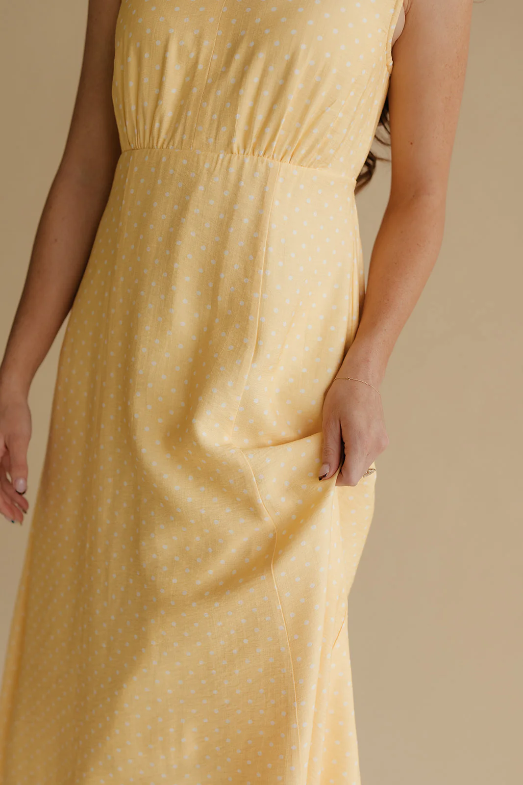 Honey Glow Dot Dress - Image 2