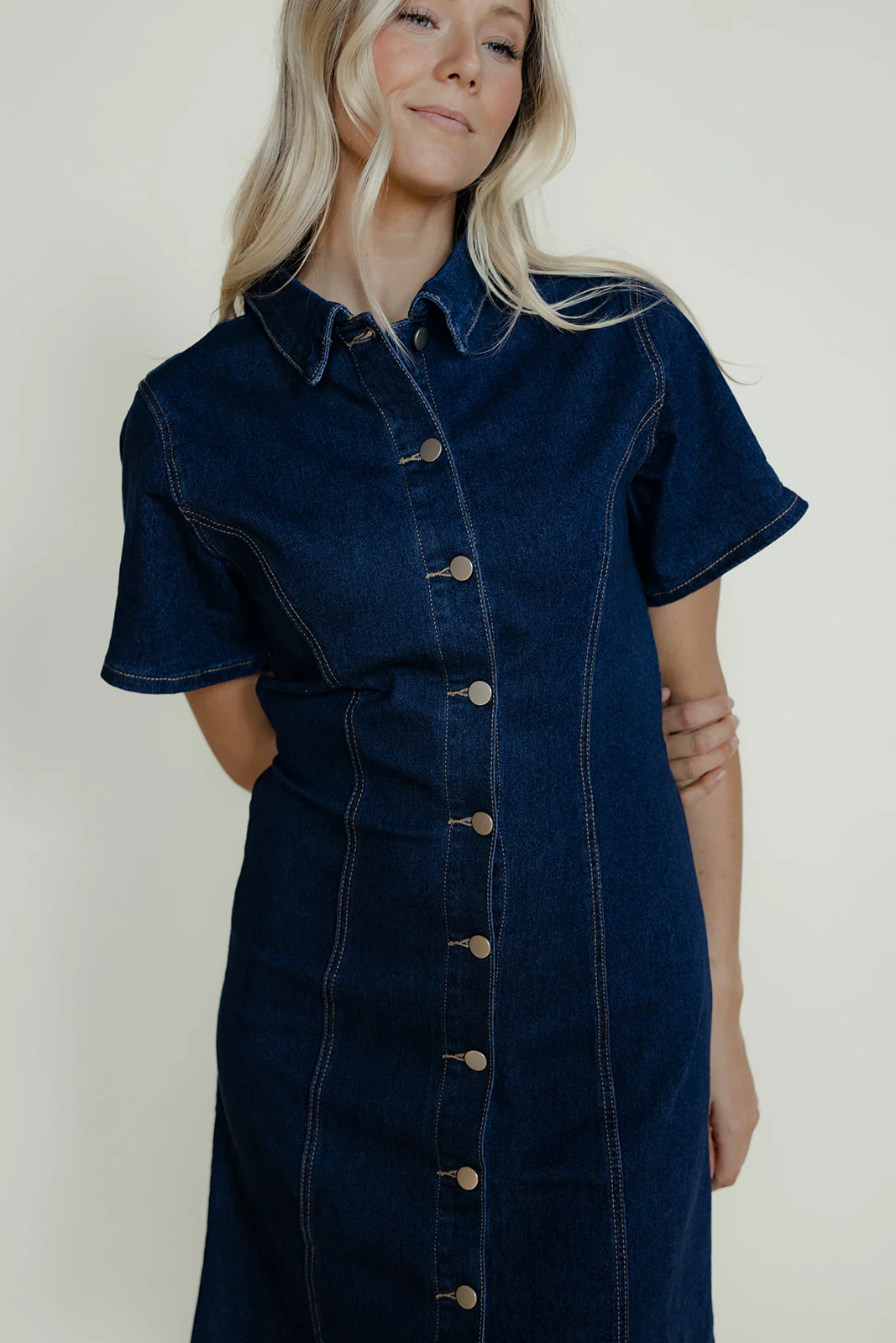 Ingrid Denim Dress - Image 5