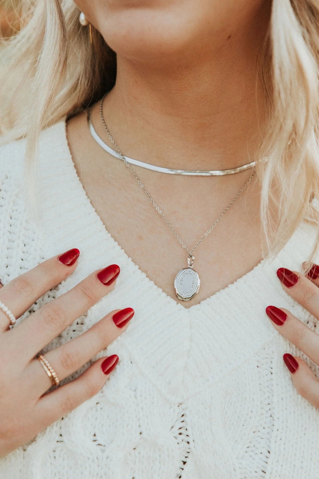 Isabelle Locket Necklace - Image 6