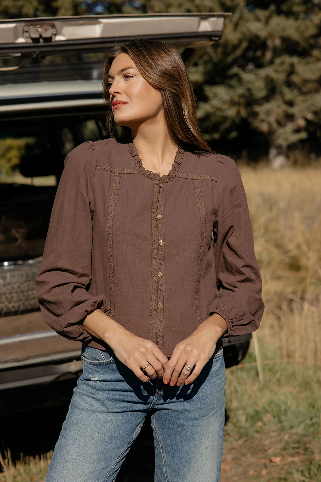 Janessa Lace Blouse - Image 3