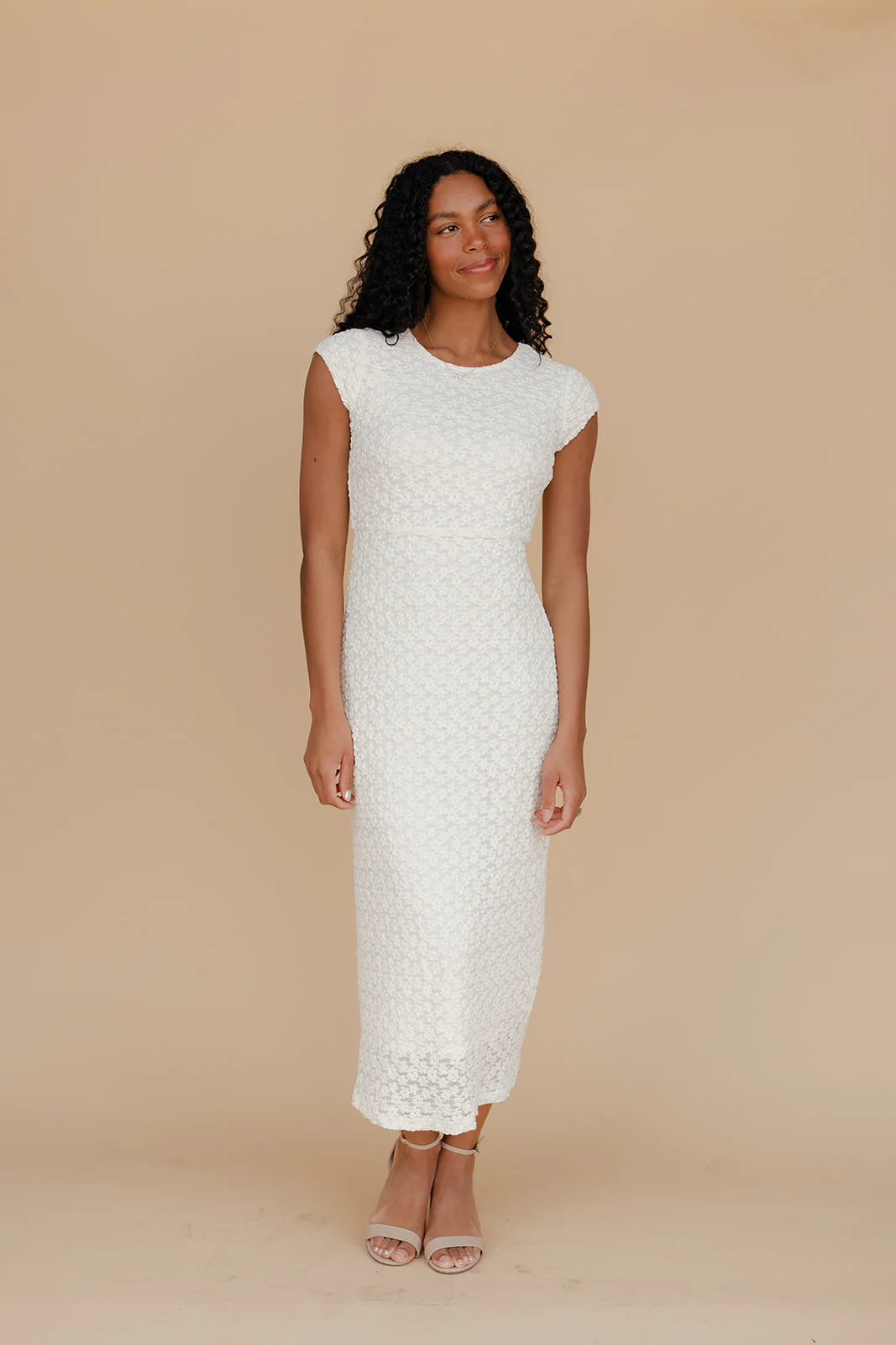 Juliet Lace Midi Dress - Image 4