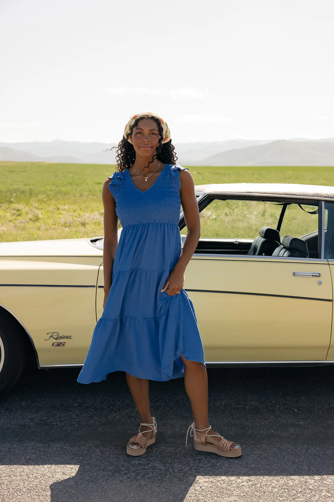 Kelsey Smocked Dress - Image 5