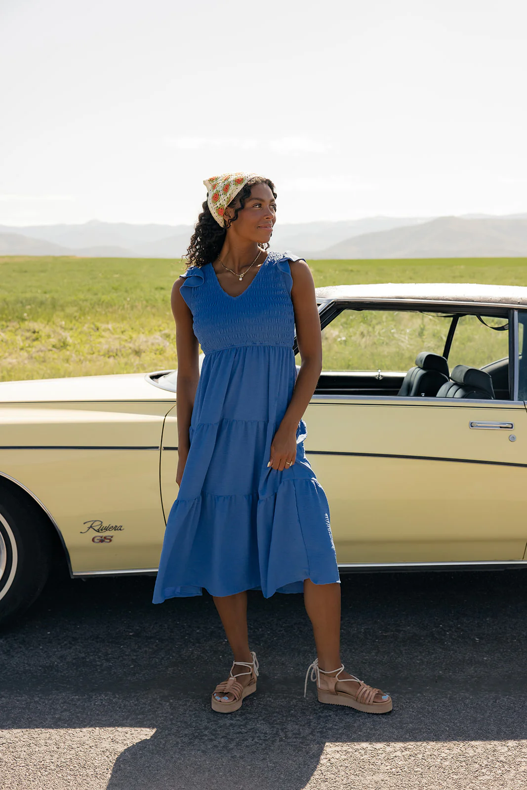 Kelsey Smocked Dress - Image 6