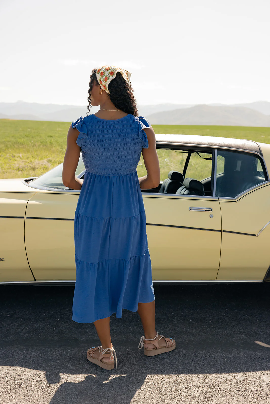 Kelsey Smocked Dress - Image 7
