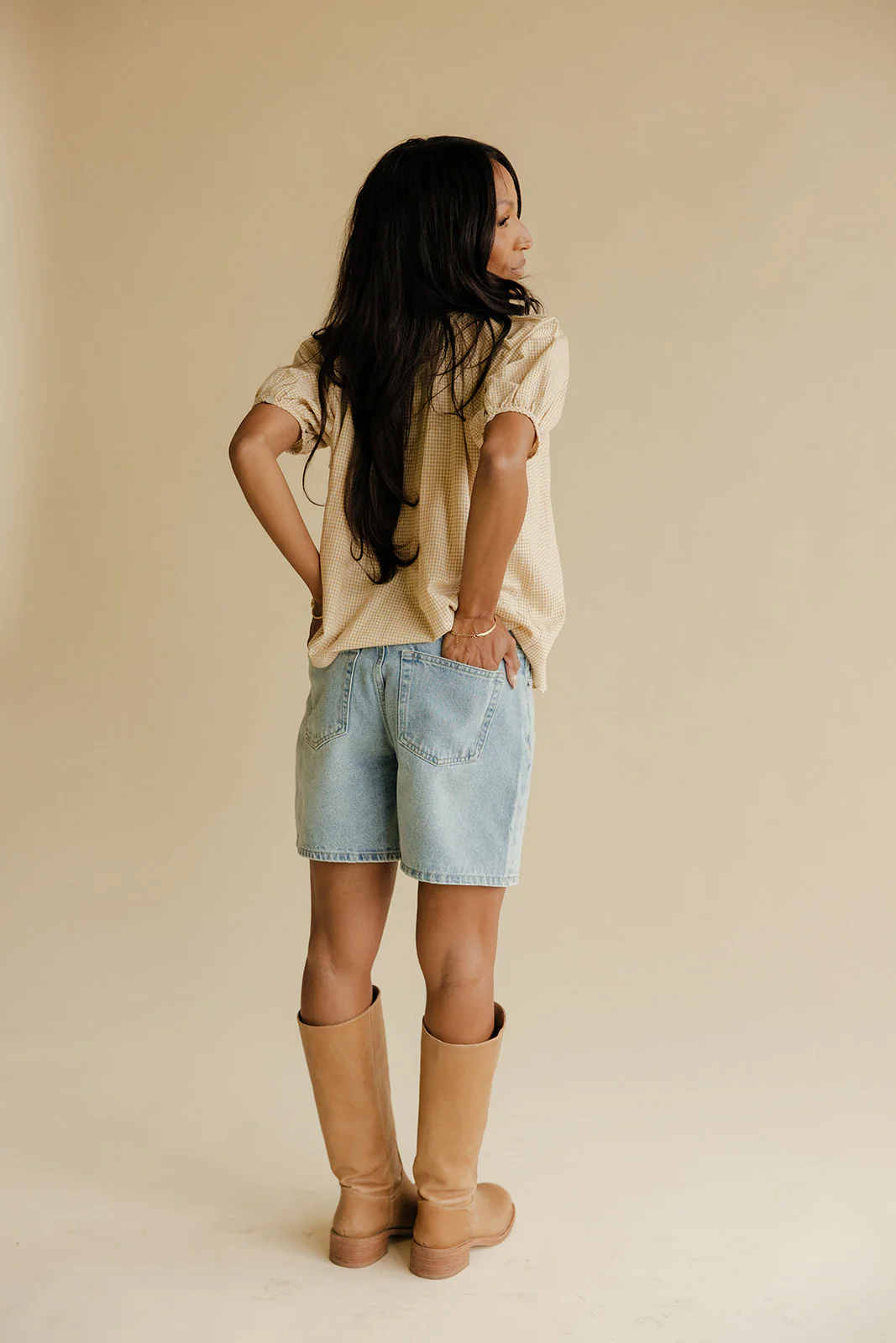 Lake Day Denim Shorts - Image 5