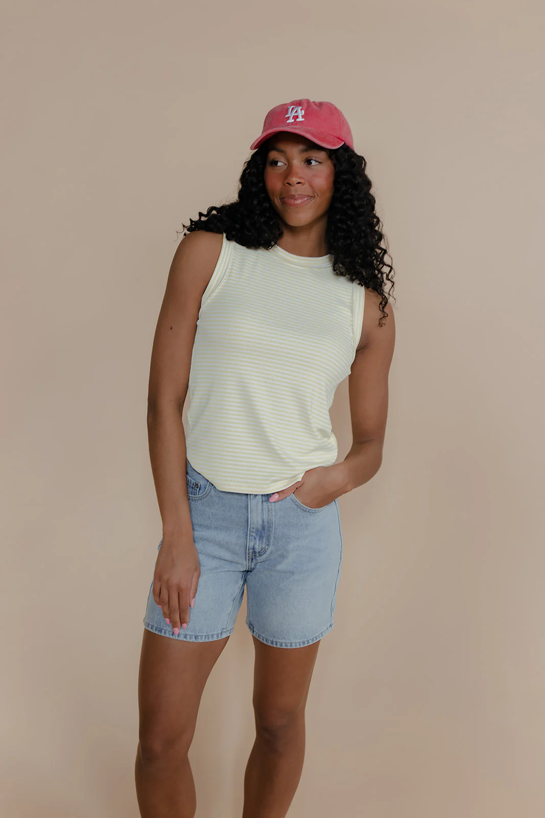 Lake Day Denim Shorts - Image 8
