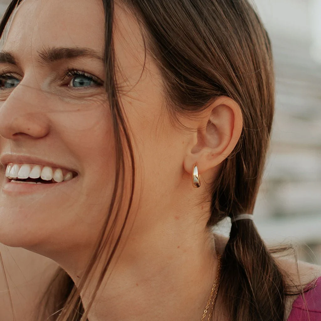 Lexi Chunky Hoops - Image 3
