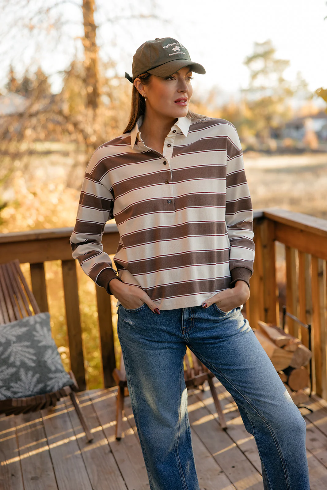 Linden Stripe Polo - Image 5